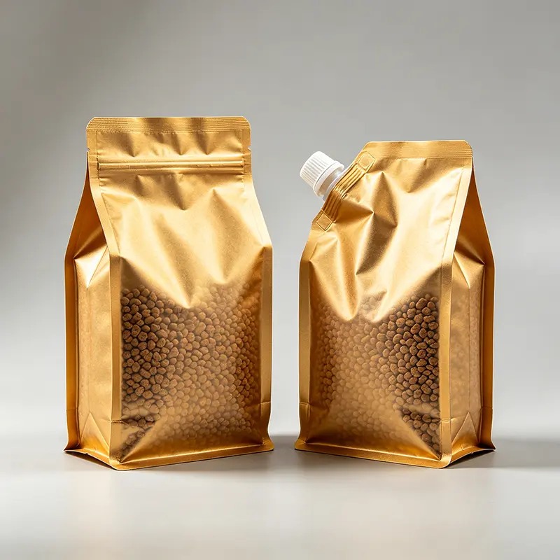Professional Procurement Guide for 8 Side Seal Bag and Custom Spout Pouch in Cat Food Packaging