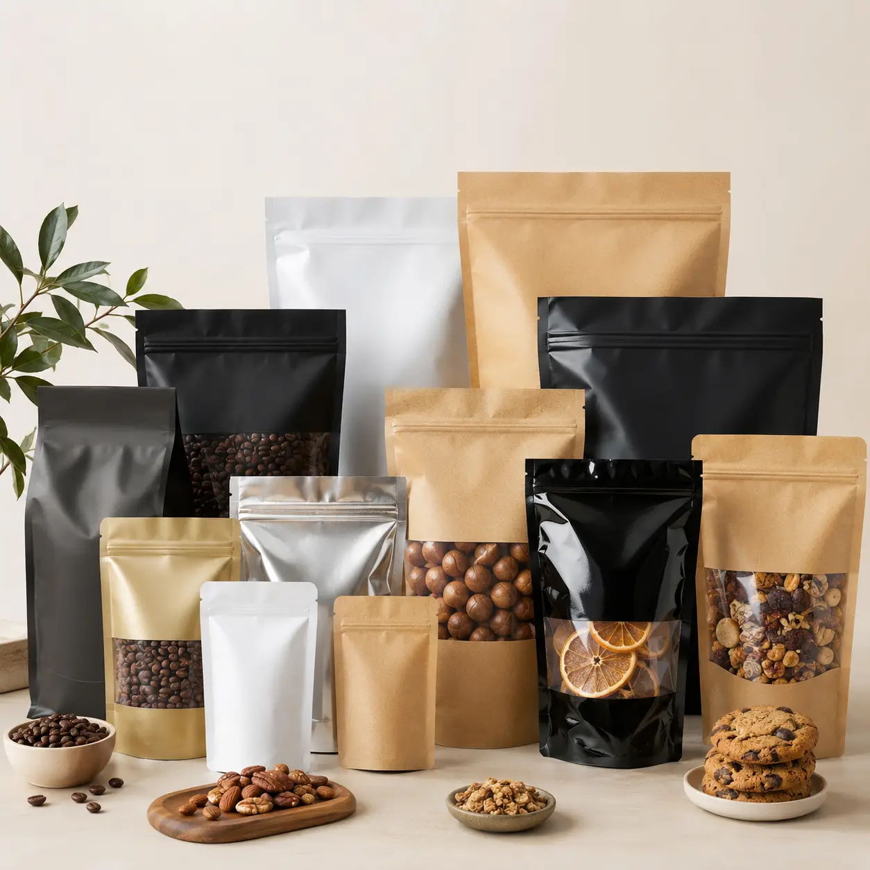 Food Packaging Bags Wholesale | Custom Printed Pouch Supplier