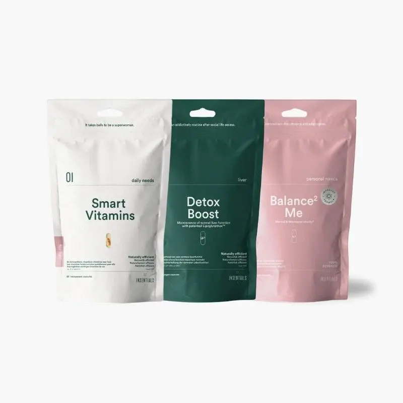 Daily necessities packaging sizes