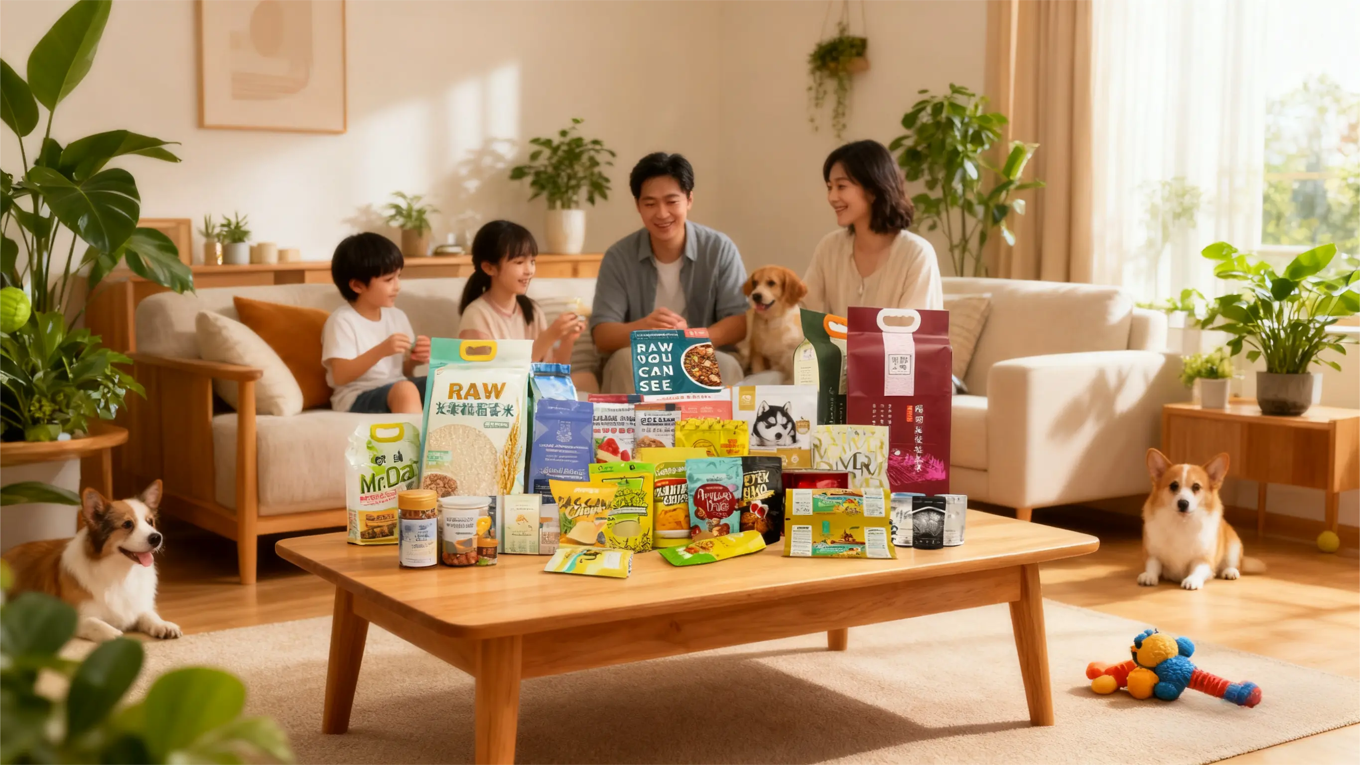 Premium packaging products showcase