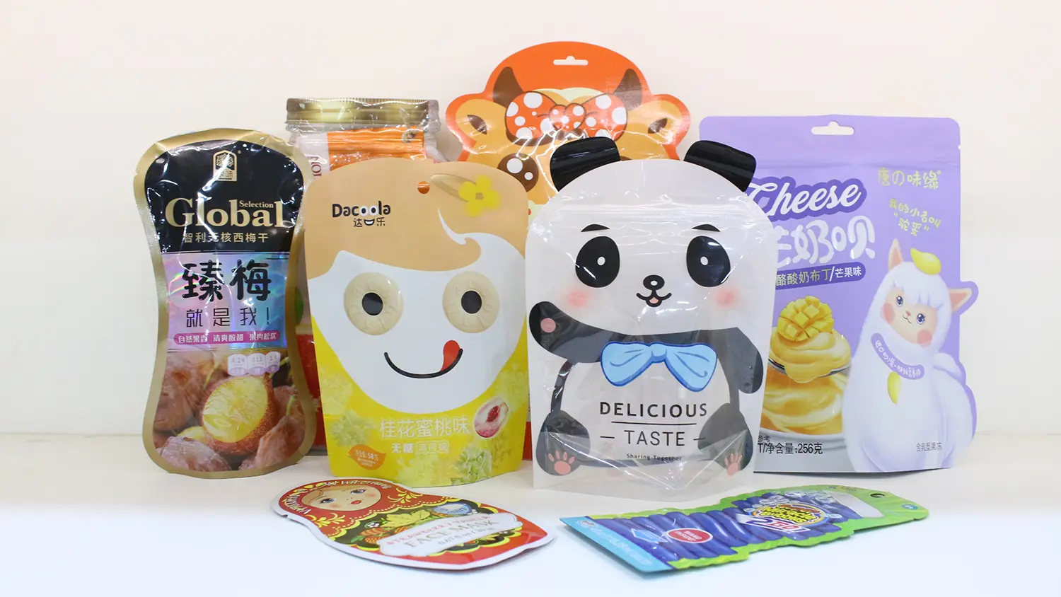 Pet food packaging sizes